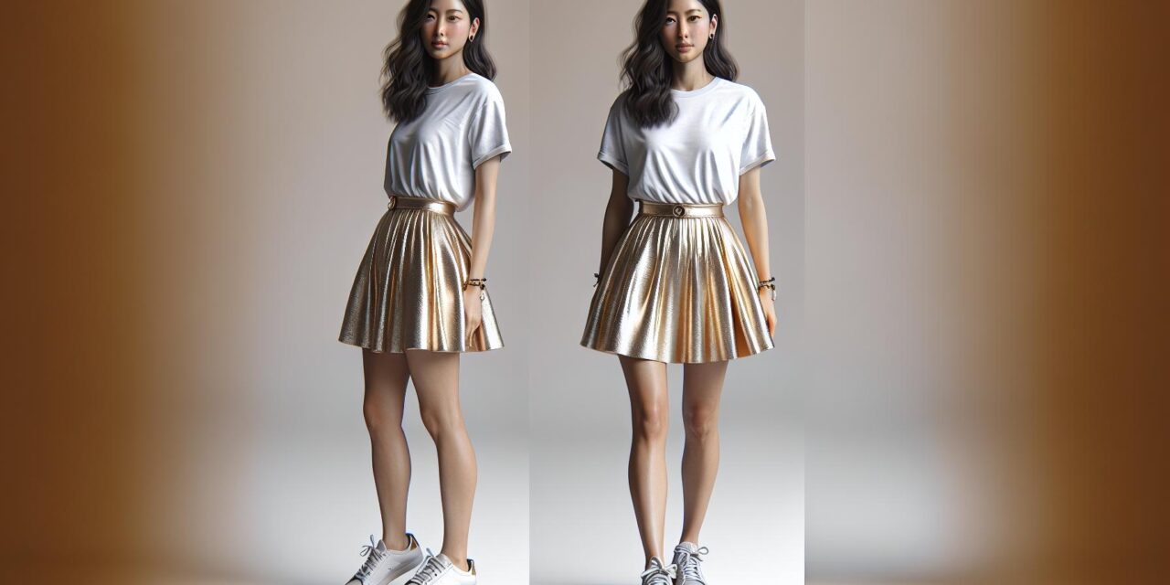 Hoe combineer je een gouden rok op een stijlvolle manier?