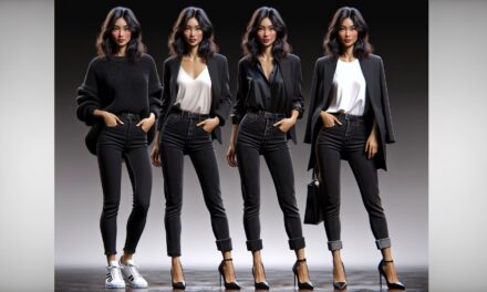 Dames: Hoe een zwarte jeans perfect te combineren