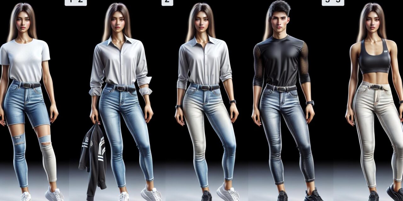 Hoe skinny jeans combineren voor een stijlvolle Look