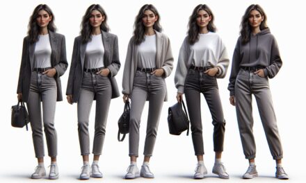 Grijze jeans combineren: inspiratie voor dames outfits