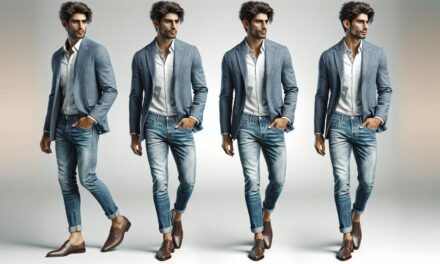 Combineer lichte jeans voor heren op een modieuze manier