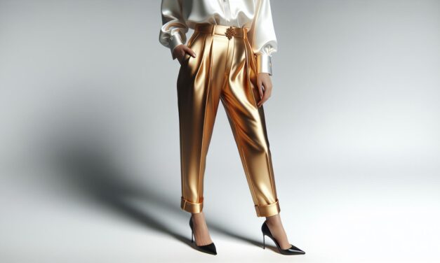 Trendy en Elegant: Gouden Broek Combineren voor een Stralende Look