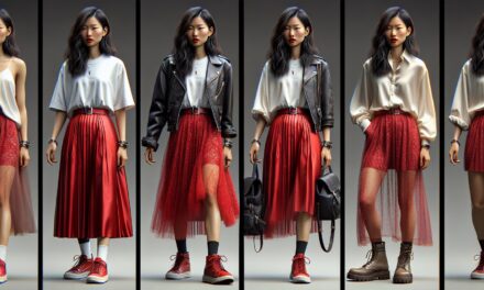 5 Stijlvolle manieren om een rode rok te combineren
