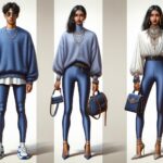 Blauwe legging combineren: veelzijdige en stijlvolle outfits