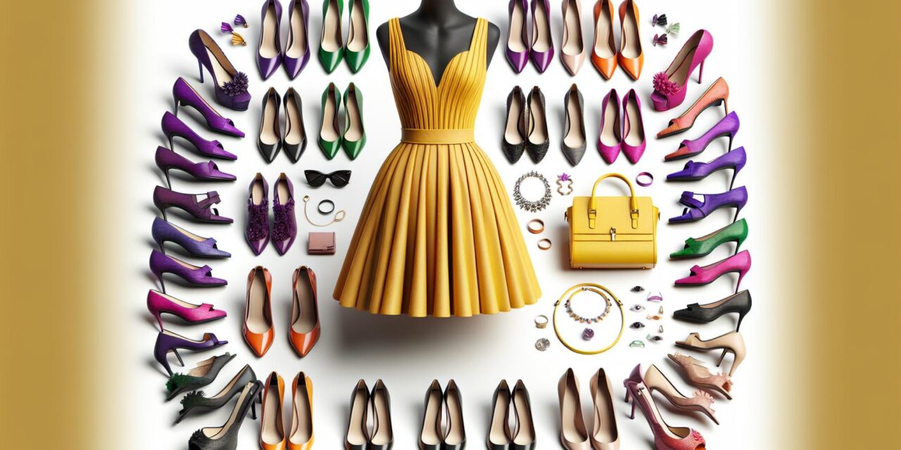 De perfecte kleur schoenen voor je gele jurk