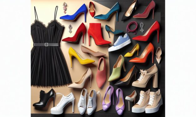 Gids voor het kiezen van de juiste kleur schoenen voor onder een zwarte jurk