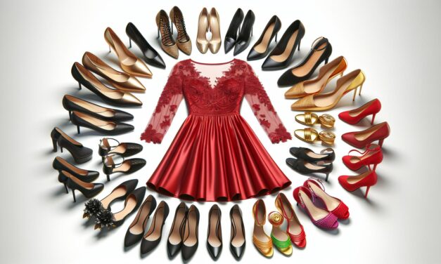 De perfecte schoenmatch: maak indruk met jouw rode jurk